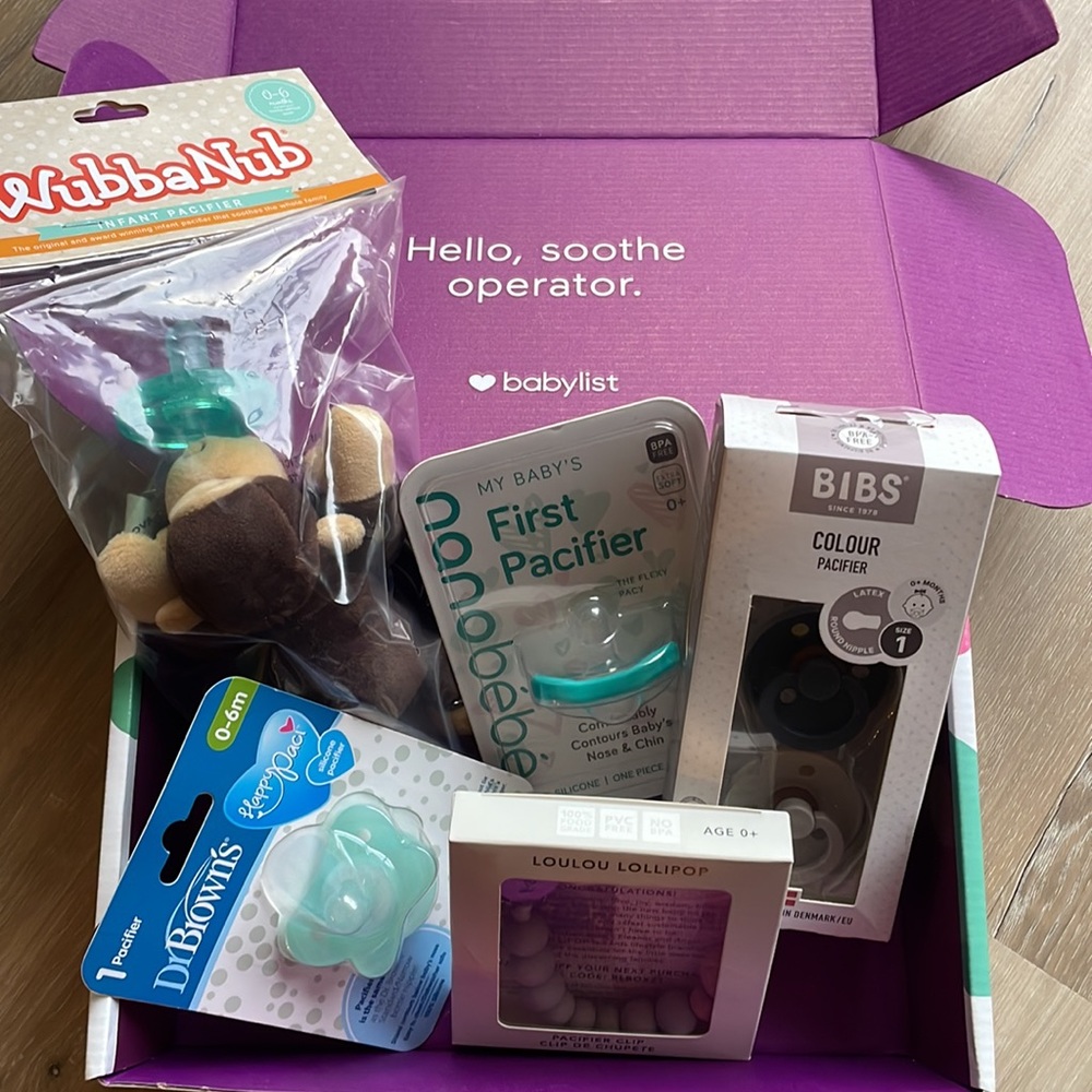 Newborn Pacifier Box